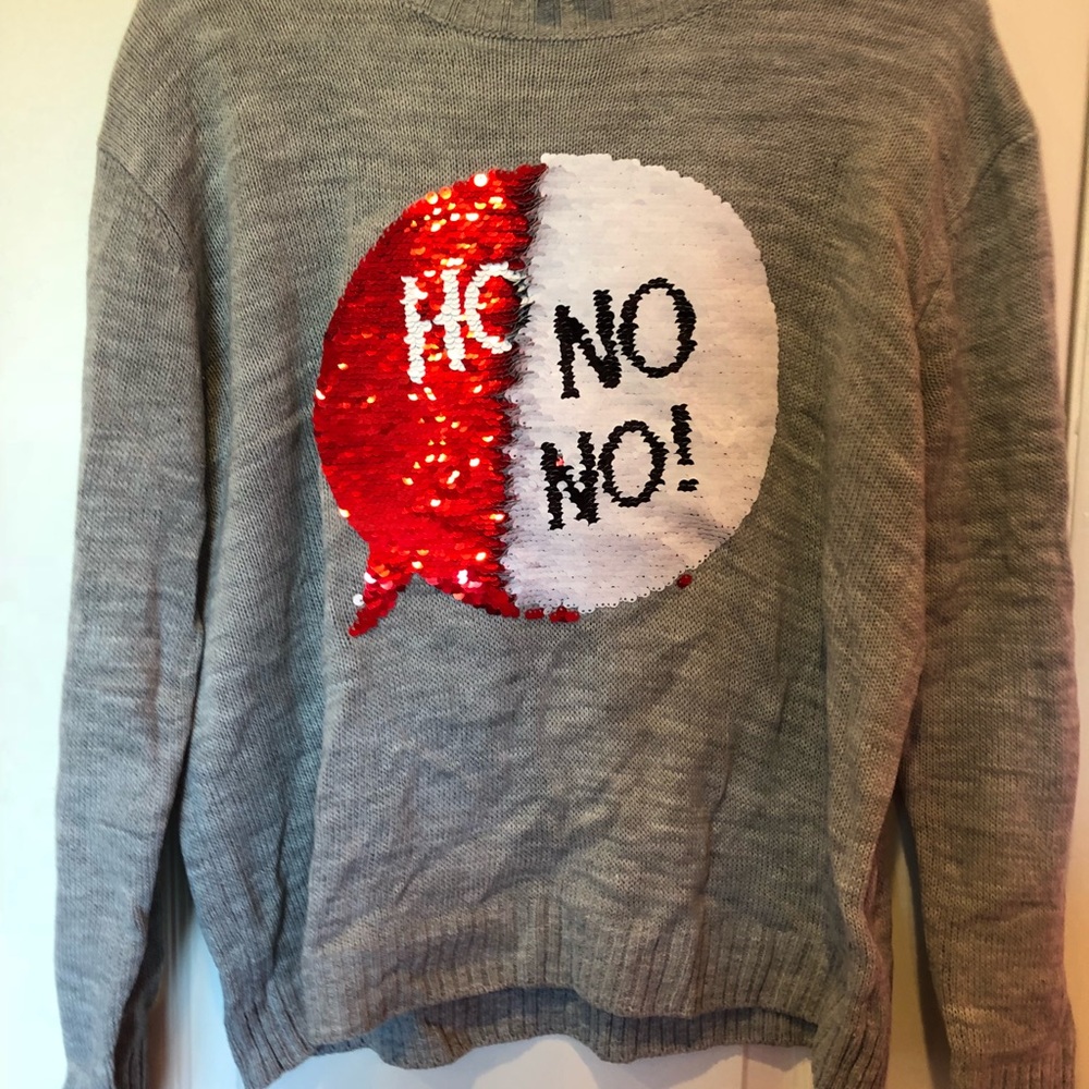 Sequence holiday sweater